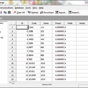 Software de gestión de base de datos de intercambio